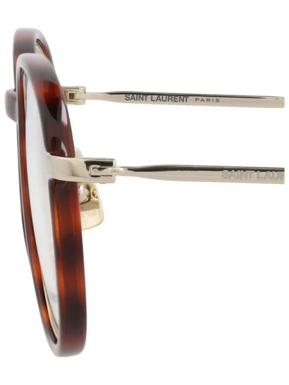 New Saint Laurent Unisex Round/Oval Havana Gold Transparent Fashion Designer Eye